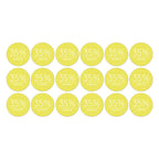 Kortingsstickers op rol - 500 stuks