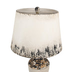 Tafellamp Ø 32x60 cm Beige Hout Bureaulamp