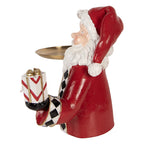 Kerstdecoratie Beeld Kerstman 35x22x25 cm Rood Kunststof