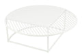 J-Line bijzettafel Outdoor Rond - metaal - wit