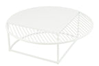 J-Line bijzettafel Outdoor Rond - metaal - wit