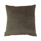 Uneven Pintuck kussen taupe 45x45cm