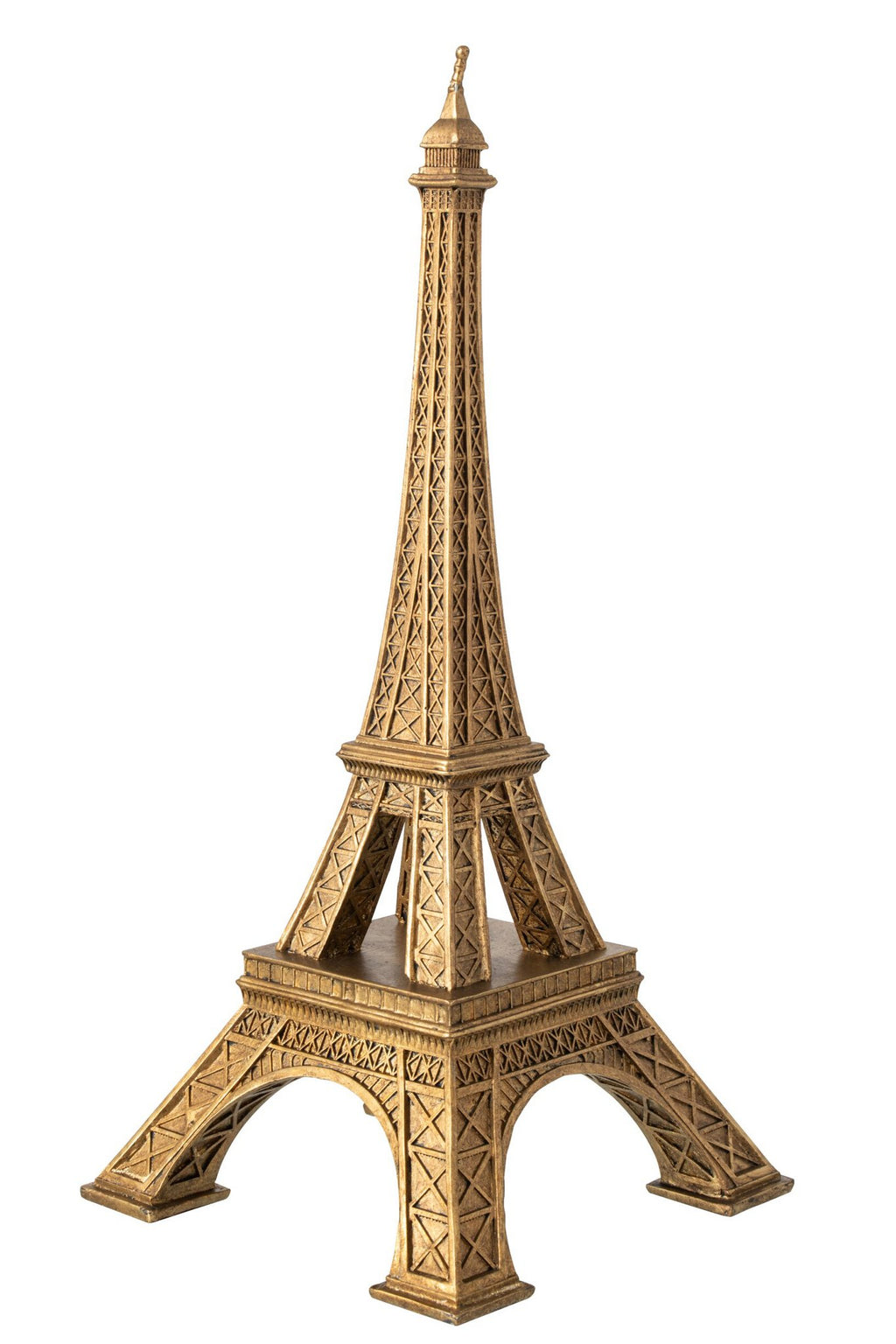 J-Line Eiffeltoren - polyresin - goud - large
