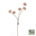 Pompom antique pink 71cm