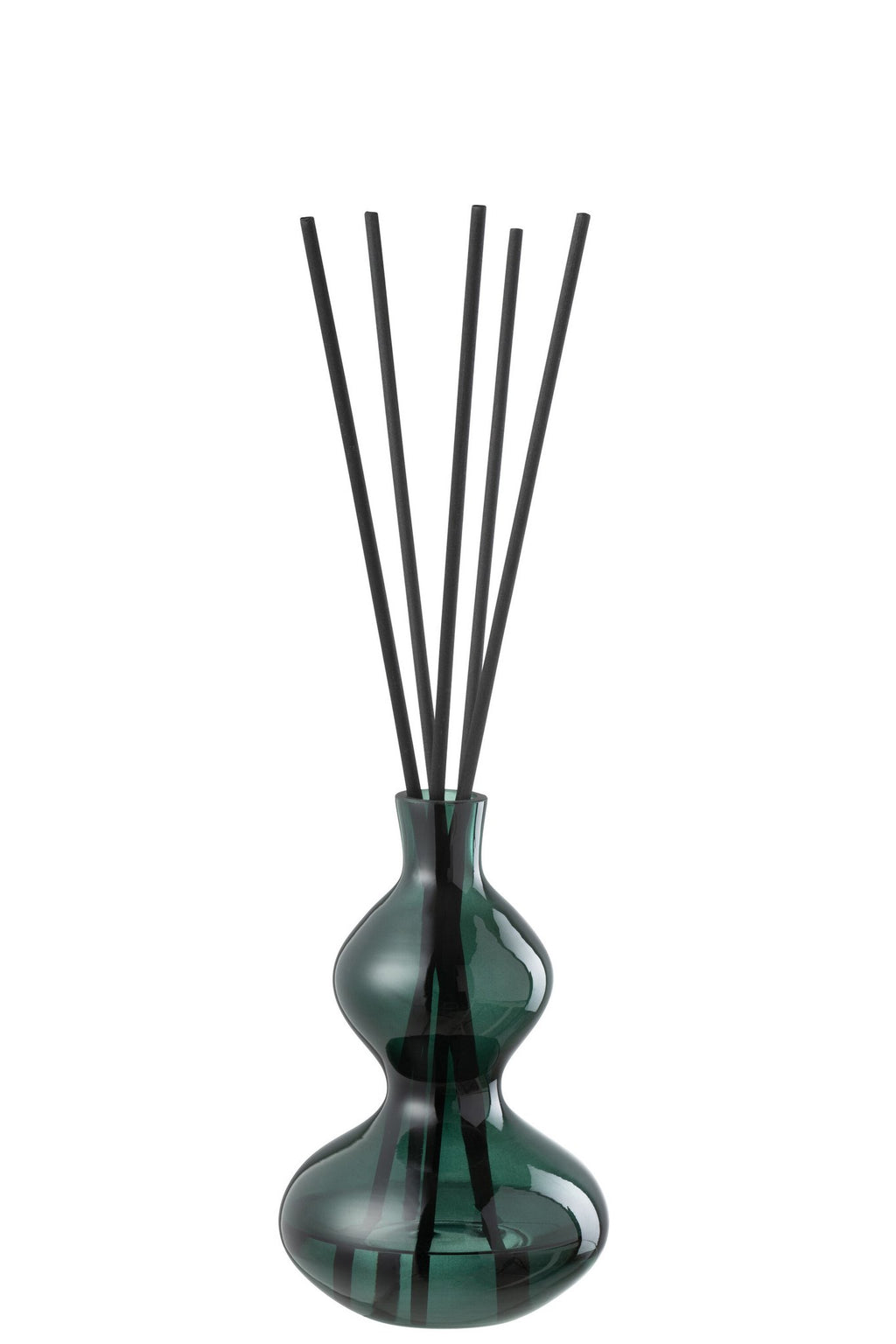 J-Line geurolie Cedar breeze - glas - donkergroen - small