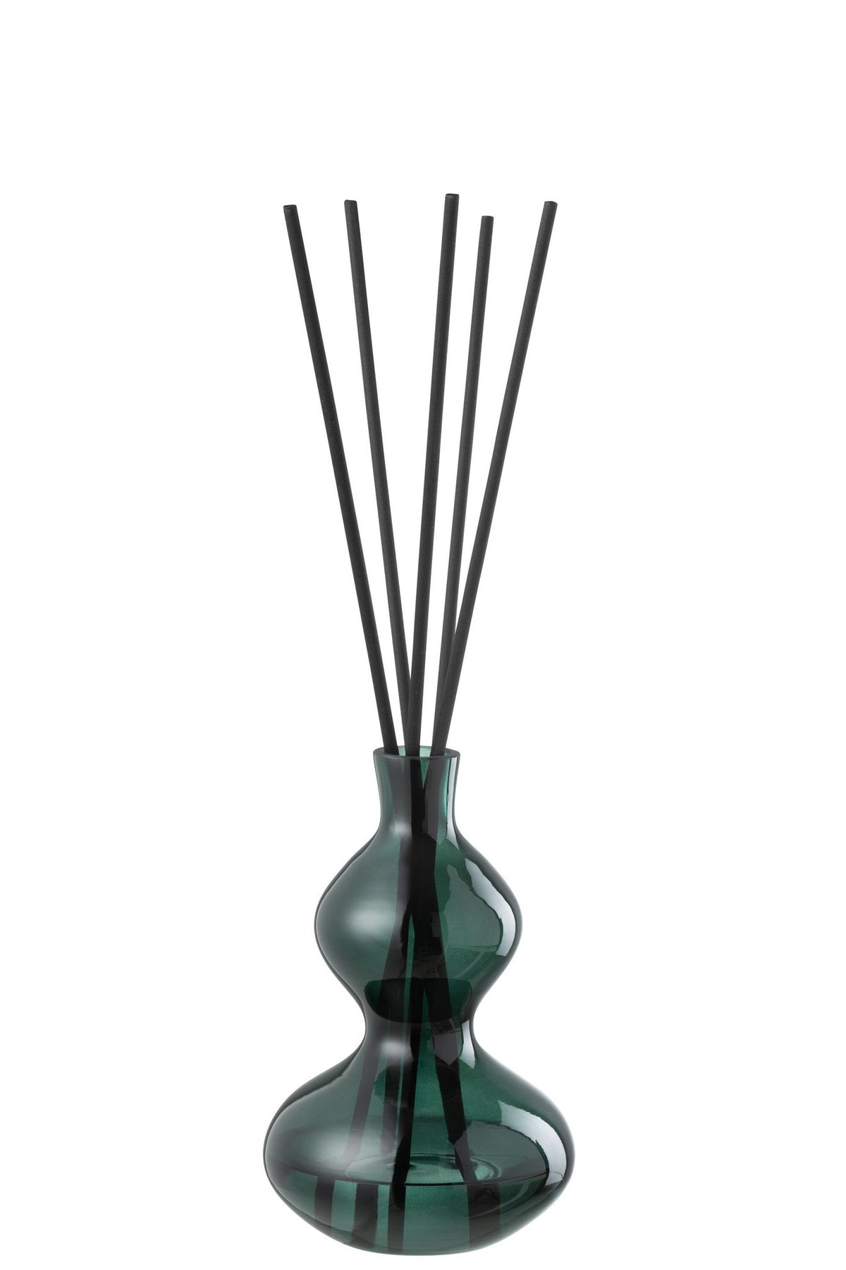 J-Line geurolie Cedar breeze - glas - donkergroen - small