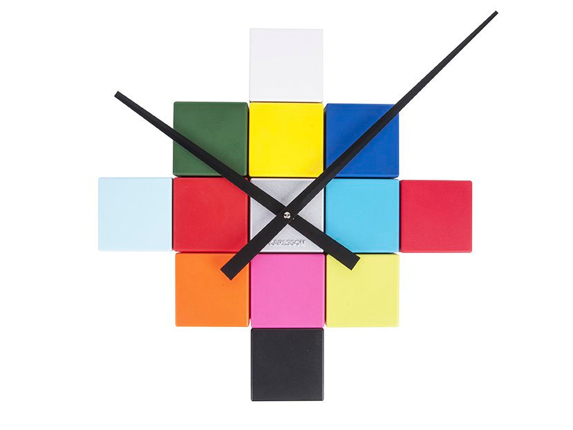Wandklok DIY Kubiek
