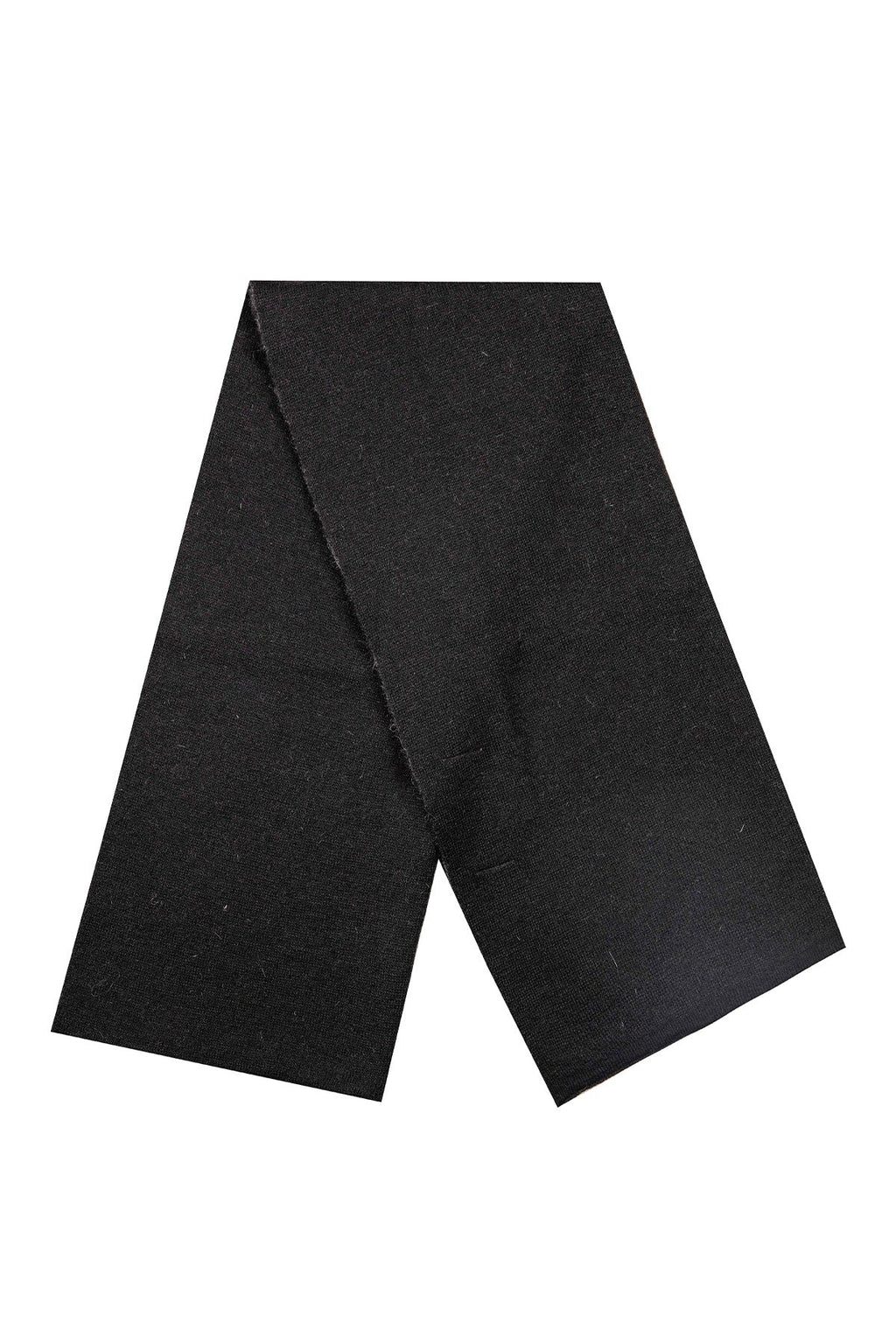 Men Angora sjaal zwart-grey