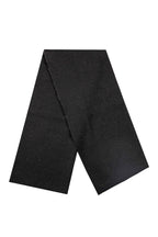 Men Angora sjaal zwart-grey