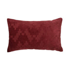 Twisted Brooklyn kussen bordeaux 30x50cm