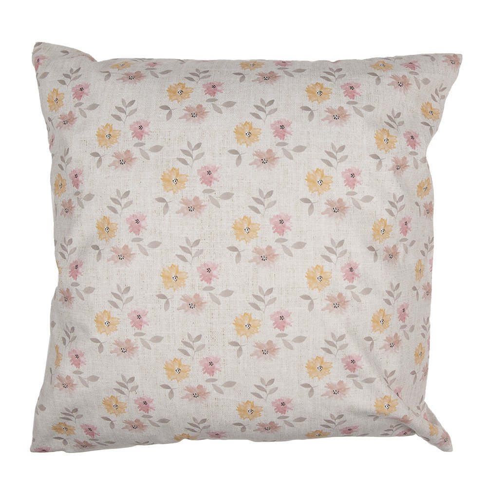 Kussenhoes 45x45 cm Beige Polyester Konijn Sierkussenhoes