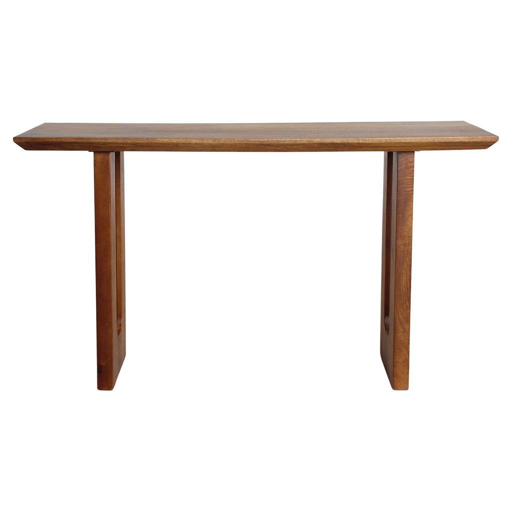 Bullnose mangohouten sidetable Chamfered