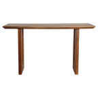 Bullnose mangohouten sidetable Chamfered