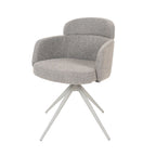 Eetkamerstoel Chase bouclé bruin