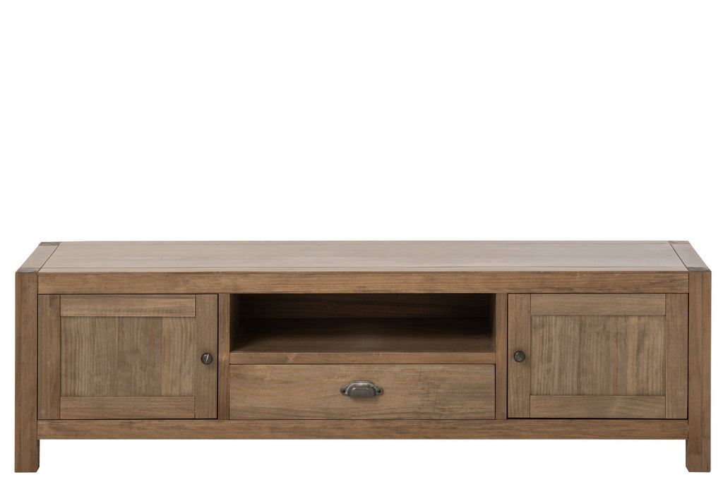 J-Line Tv-meubel Blois - grenenhout - naturel