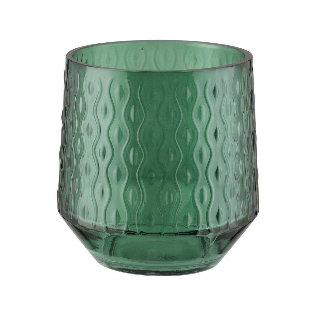 Windlicht Bezamby Groen 14x14cm