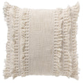 Dutch Decor Fara - Kussen 45x45 cm - 100% katoen - Sneeuwwitje - Wit