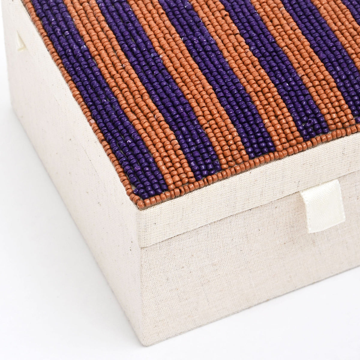 Keepsake Box - Klassieke charme met veelkleurige kralen - 5×5×3 Inch