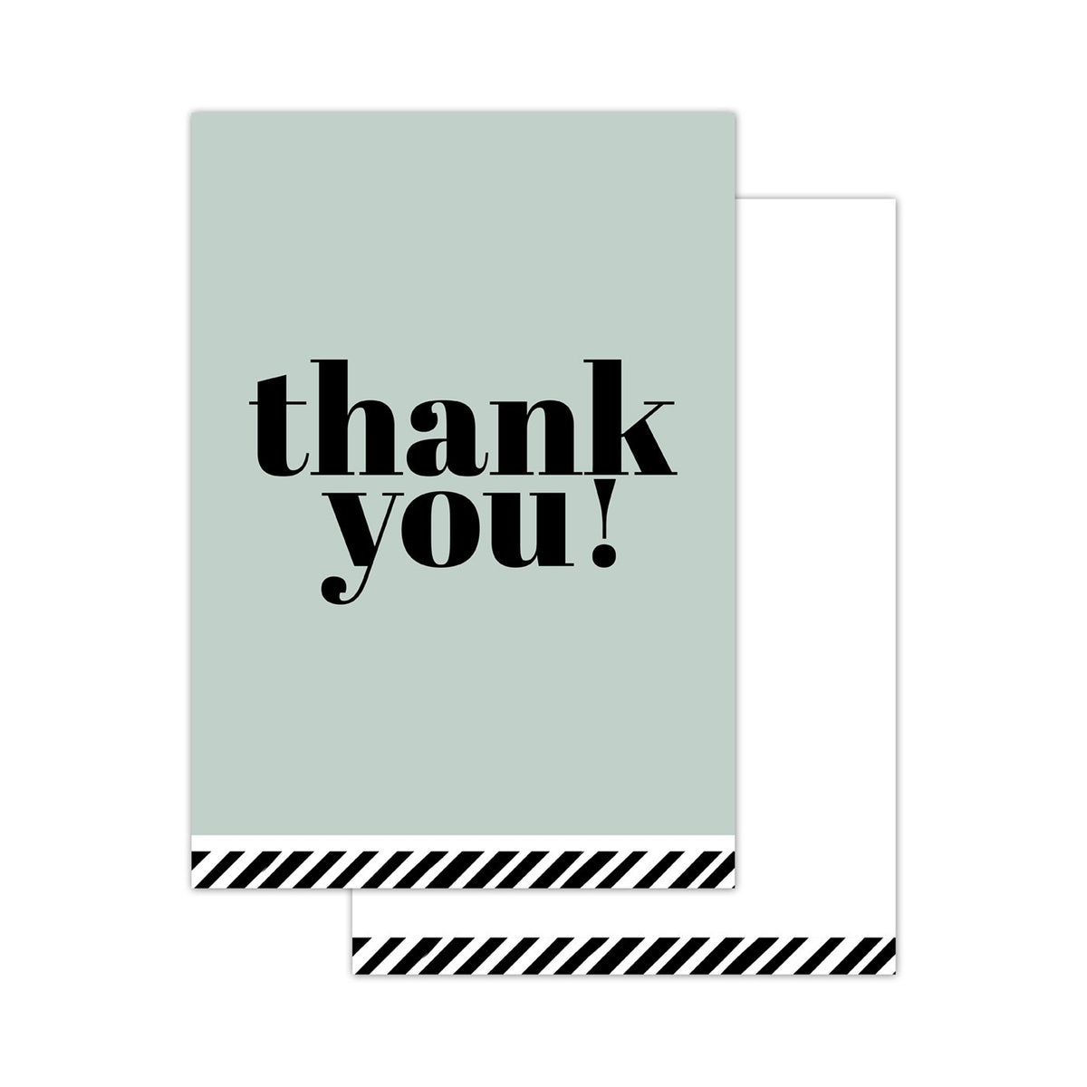 Thank You - Webshop minikaartjes - 20 stuks