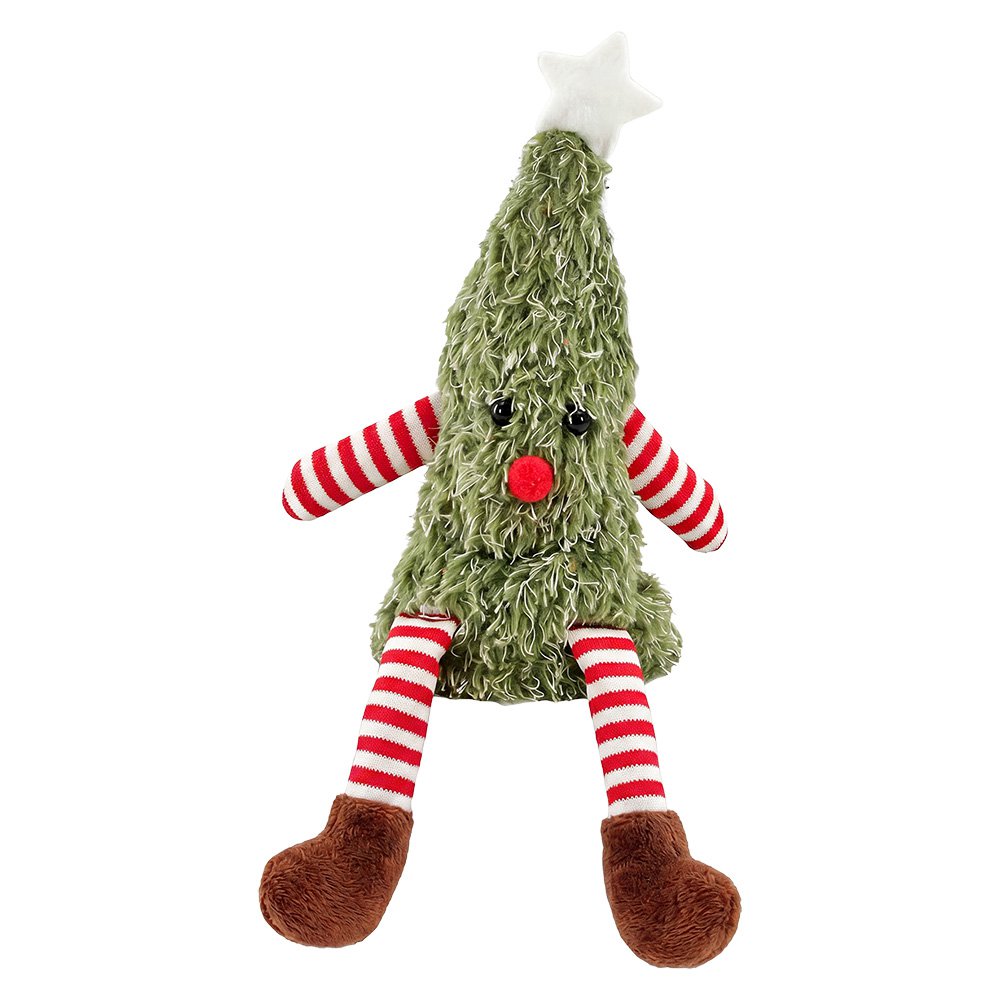 Kerstdecoratie Kerstboom Rood Kunststof