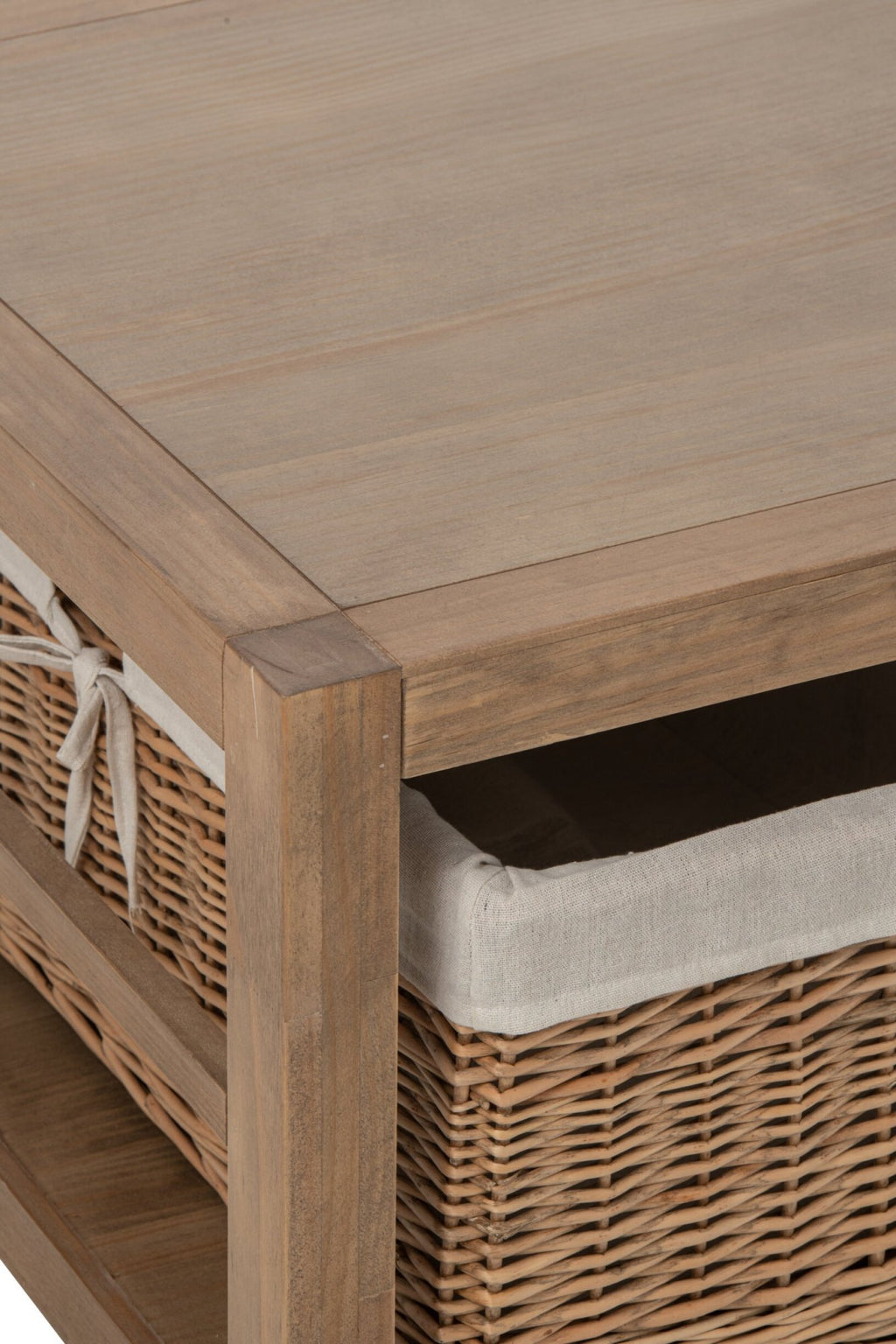 J-Line Salontafel Blois - grenenhout - naturel