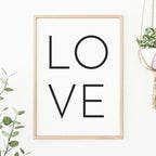 Liefde - poster 5er set