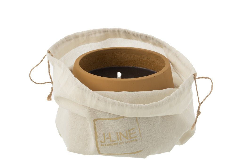 J-Line Buitenkaars Cyra Cement Lichtbruin Medium 31U