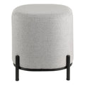 Hocker Mashike Grijs 38x41 cm