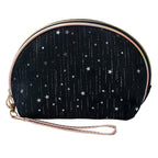 Toilettas Dames 22x8x14 cm Zwart Polyester Make-Up Tasje