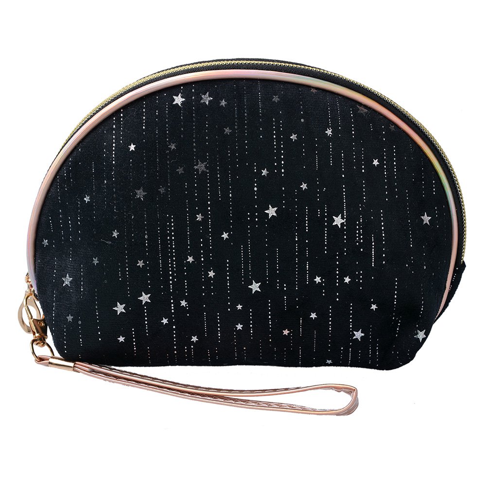 Toilettas Dames 22x8x14 cm Zwart Polyester Make-Up Tasje