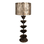 Tafellamp Ø 30x81 cm Bruin Metaal bureaulamp