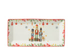 J-Line Bord Rechthoekig Notenkraker Giftbox Keramiek Wit