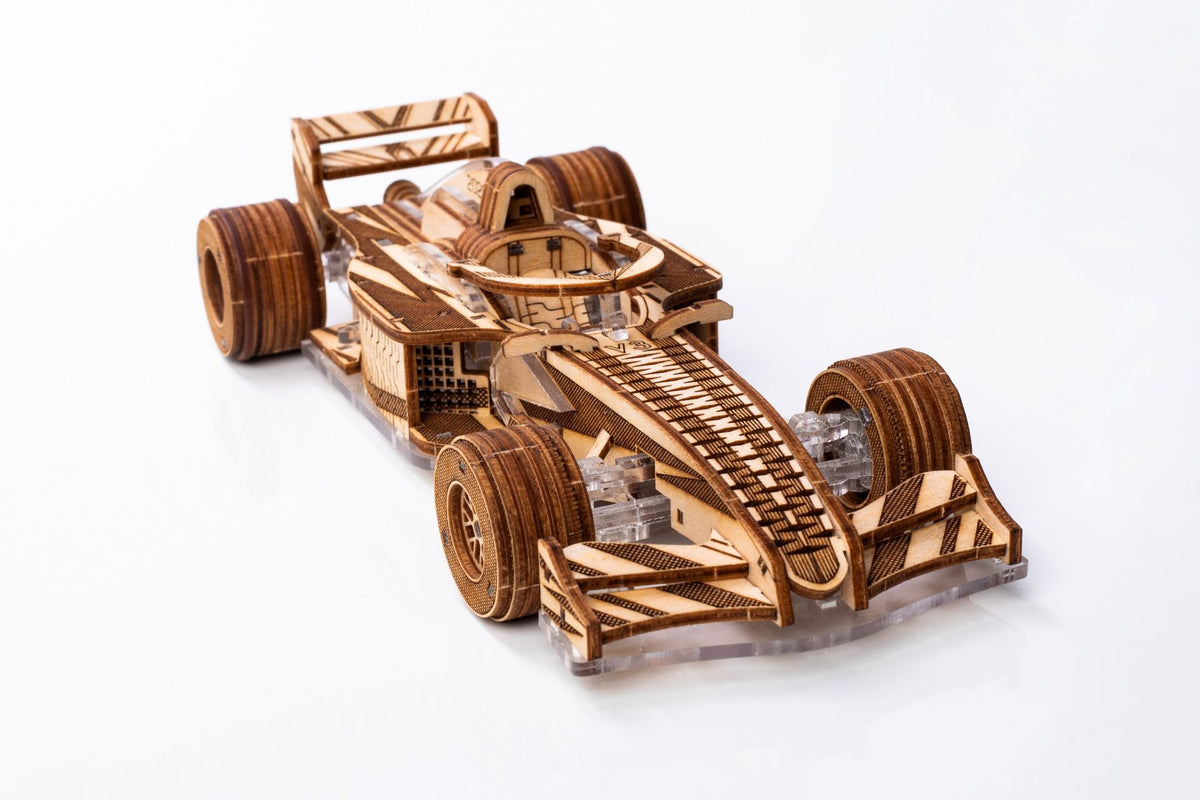 Veter Models 3D Modelbouwpakket Racer V3, AKV-05, 17x7x4cm