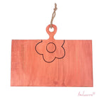 Wooden serving board Sal Pink