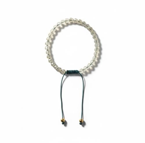 Dames armband Agaat 4 mm hartjes