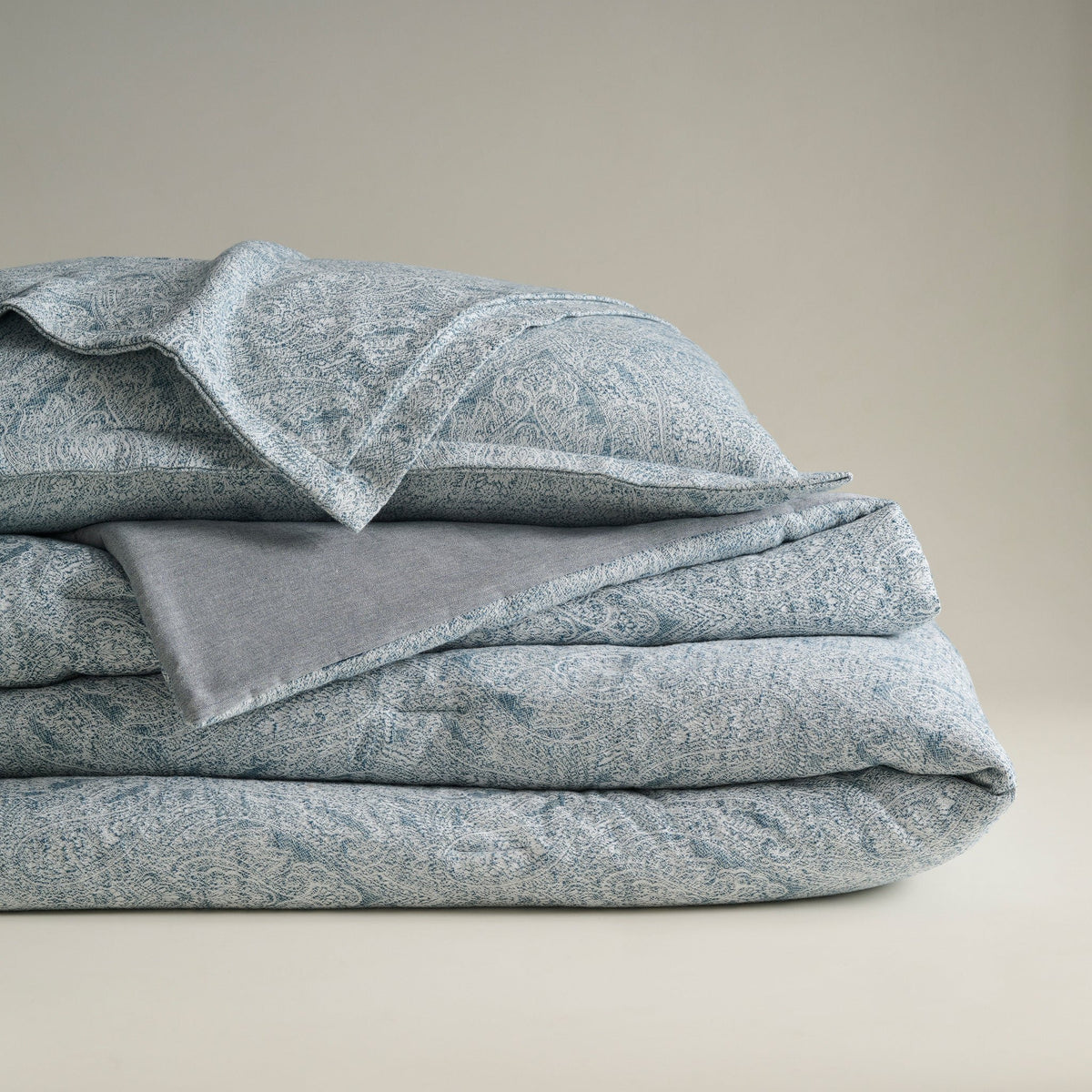 Trooster | Katoen Tencel Jacquard Garengeverfd | Dubbel en enkel | Met 2 kussenhoezen