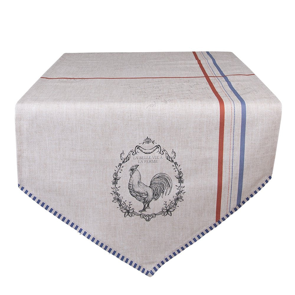 Tafelloper 50x160 cm Beige Haan Tafelkleed