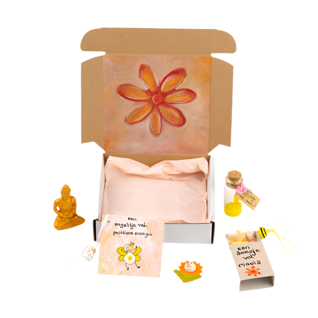 Brievenbus cadeaupakket moois