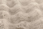 Cushion (filled) Bubble rabbit fur - 45x45 cM