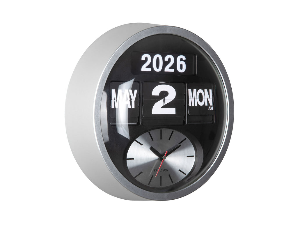 Wandklok Ronde Flip