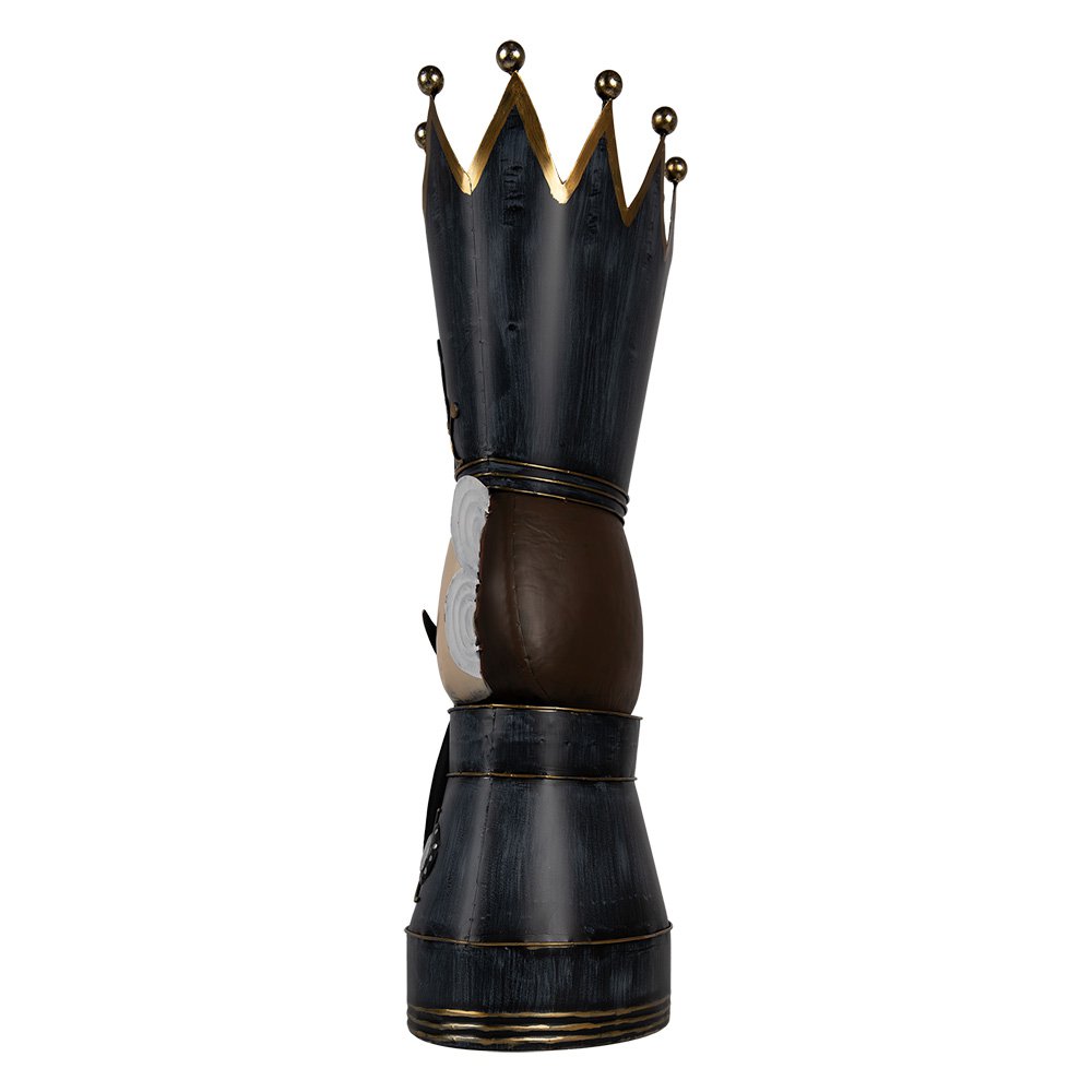Kerstdecoratie Notenkraker 68 cm Grijs Metaal