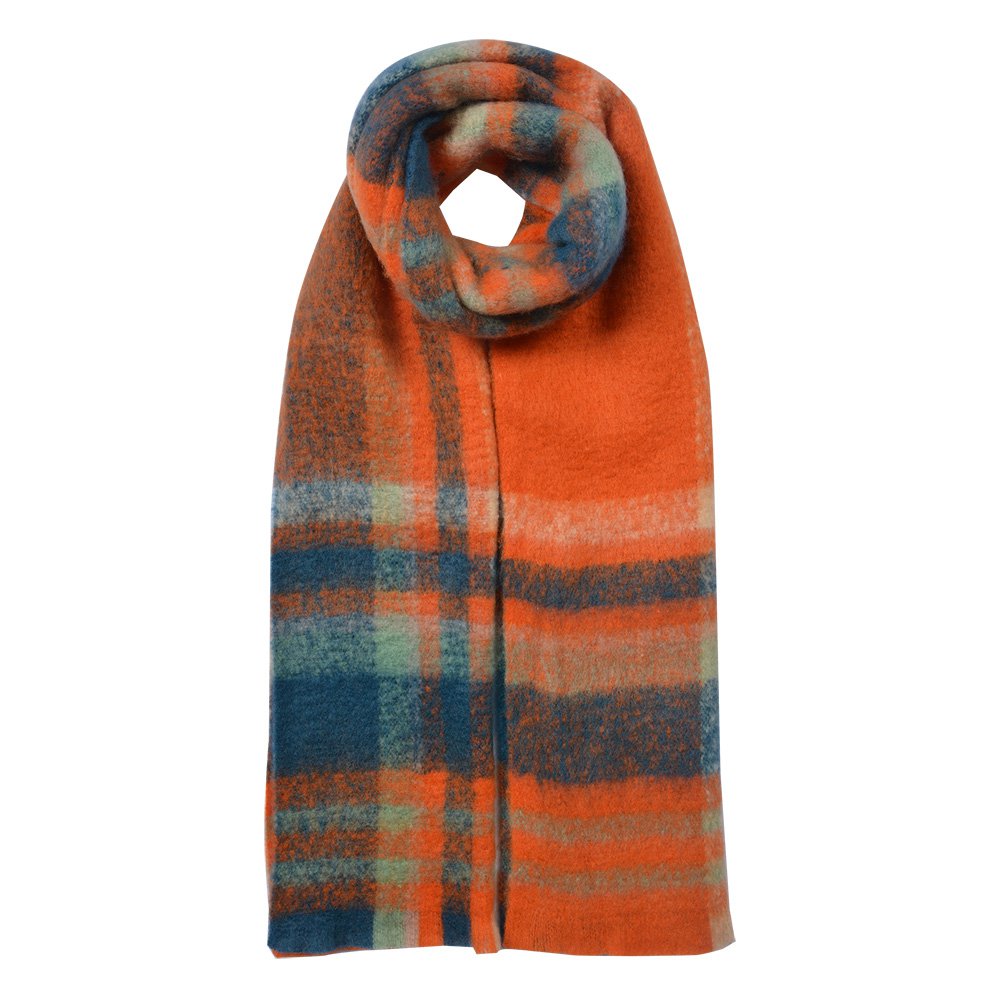 Wintersjaal Dames 35x212 cm Oranje Synthetisch