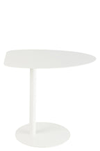 J-Line bijzettafel Ice - metaal - wit