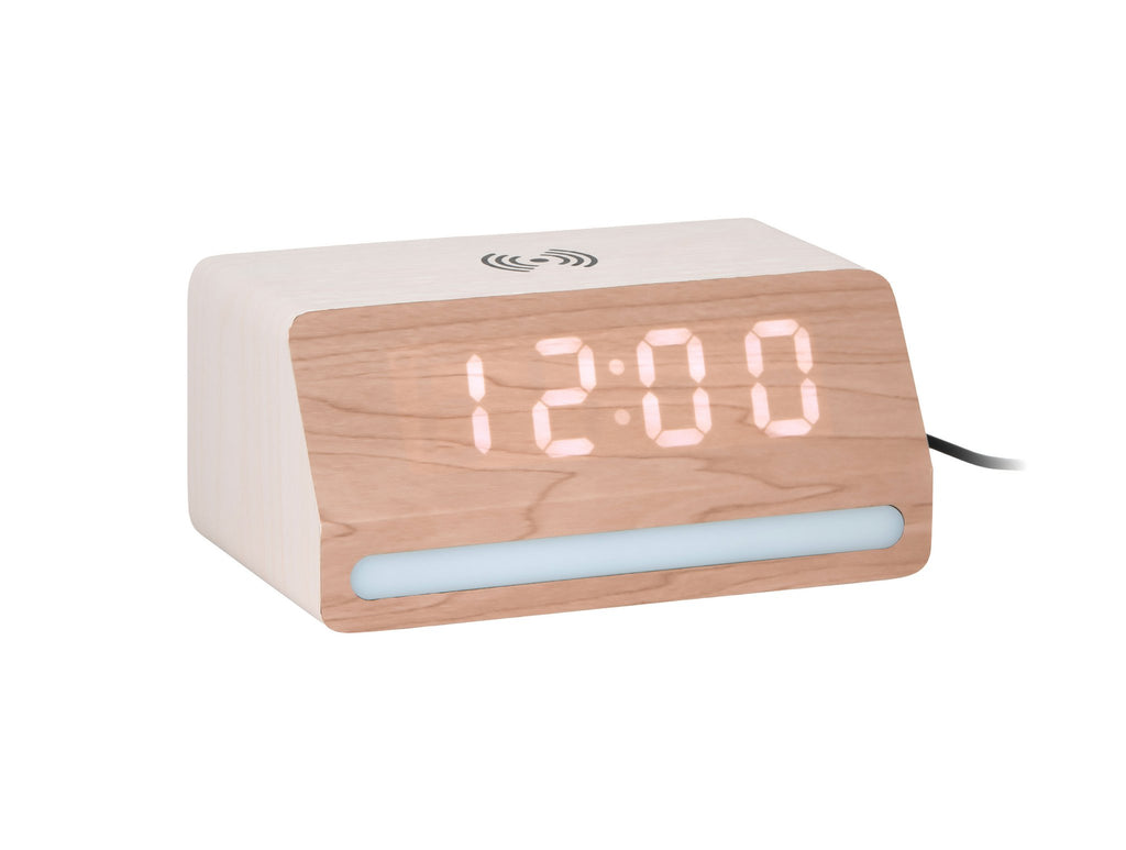 Wekker Retro met licht-LED