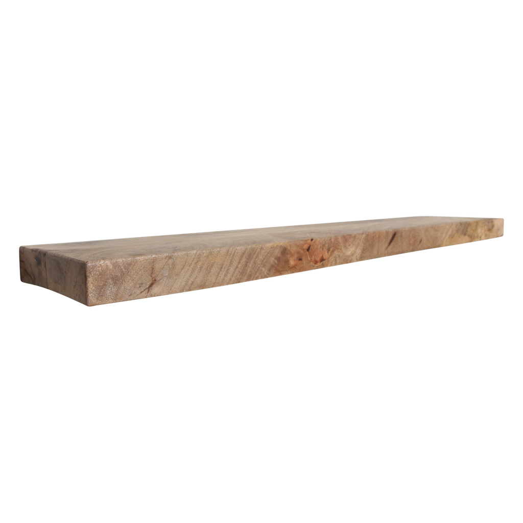 Vintage mango zwevende wandplank