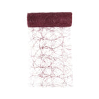 Decoweb Tafelband bordo 30cmx25mtr