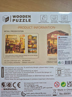 DIY Miniature Scene 3D Kruidenierswinkel met LED- verlichting- MDF
