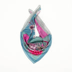 Sjaal | Modal Silk Blush-lagune