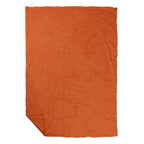 Plaid Bladeren Oranje 140x200cm
