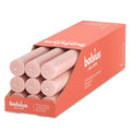 Rustieke tafelkaars 270/23 doos 9 stuks Misty Pink